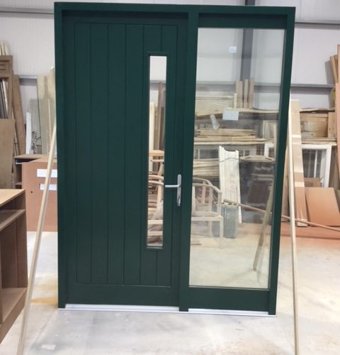 Wooden Door Being Built