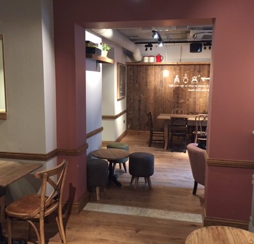 Wooden Stools for a Coffee Shop - Dublin