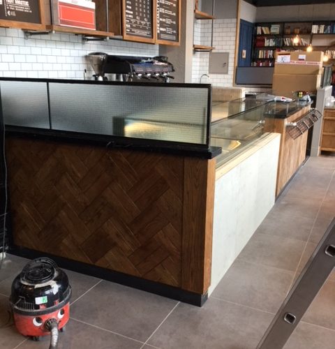 Purpose Built Coffee Shop Counter