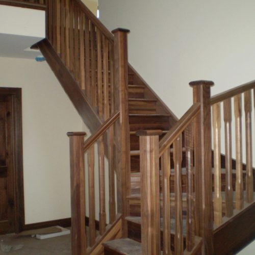 Custom Fitted Wooden Stairs